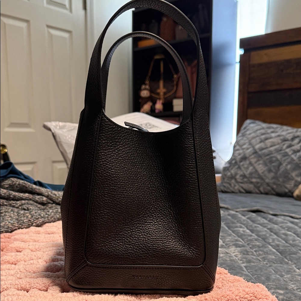 The Horse Black Leather Tote
